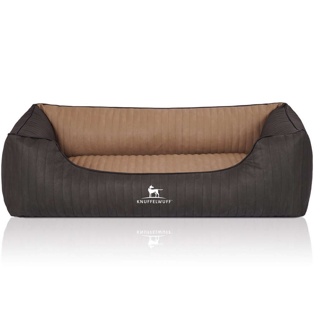 Bild 1 von Knuffelwuff orthopädisches Hundebett Outback  / (Größe) 120 x 85 cm / (Farbe) Schwarz/Grau