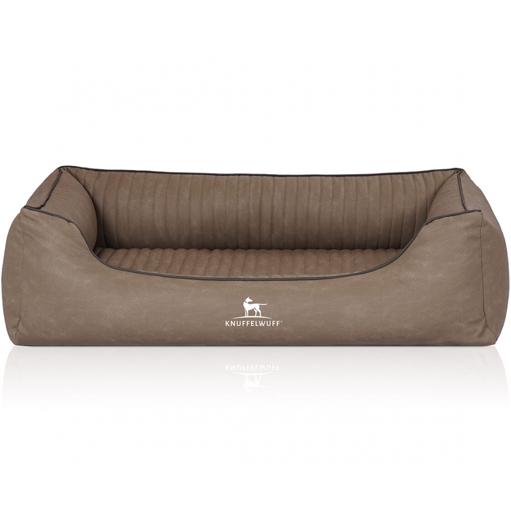 Bild 1 von Knuffelwuff orthopädisches Hundebett Columbia  / (Größe) 105 x 75 cm / (Farbe) Stone