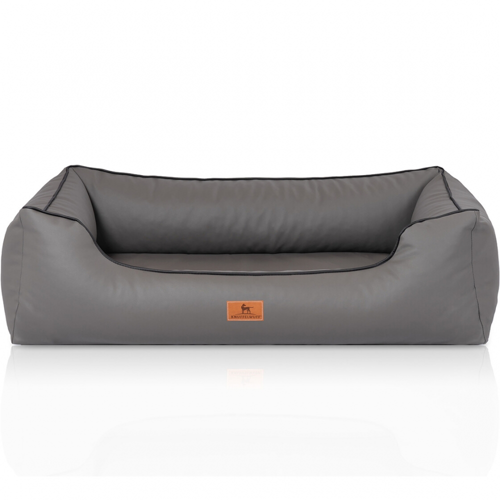 Bild 1 von Knuffelwuff orthopädisches Hundebett Montana  / (Größe) 105 x 75 cm / (Farbe) Grau