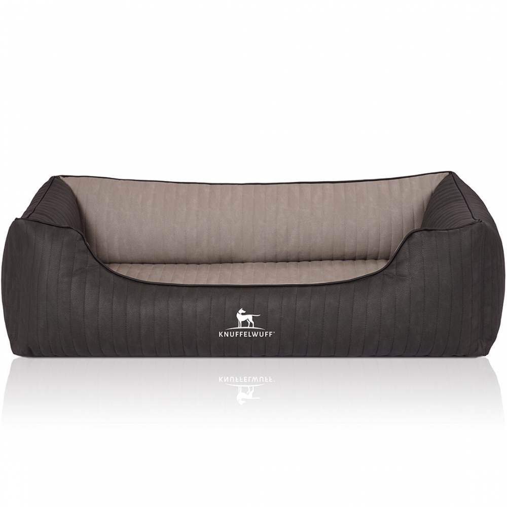 Bild 1 von Knuffelwuff orthopädisches Hundebett Outback  / (Größe) 120 x 85 cm / (Farbe) Schwarz/Grau