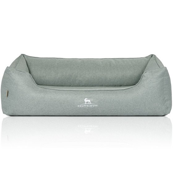 Bild 1 von Knuffelwuff Orthopädisches Hundebett Luisa Sunshine-Edition  / (Größe) 85 x 63 x 23cm / (Farbe) Petrol-Grün