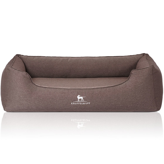 Bild 1 von Knuffelwuff Orthopädisches Hundebett Leano  / (Größe)  155 x 105 x 30 cm / (Farbe) Braun