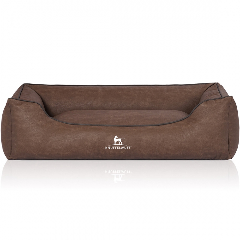 Bild 1 von Knuffelwuff Hundebett Scottsdale Kunstleder  / (Größe) 155 x 105 cm / (Farbe) Braun