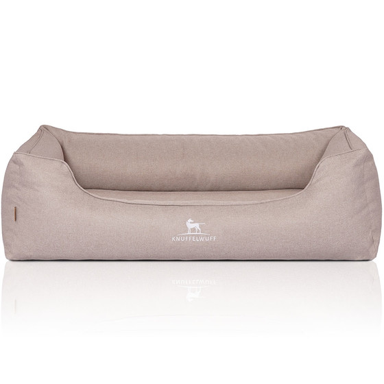Bild 1 von Knuffelwuff Orthopädisches Hundebett Luisa Sunshine-Edition  / (Größe) 105 x 75 x 25cm / (Farbe) Beige