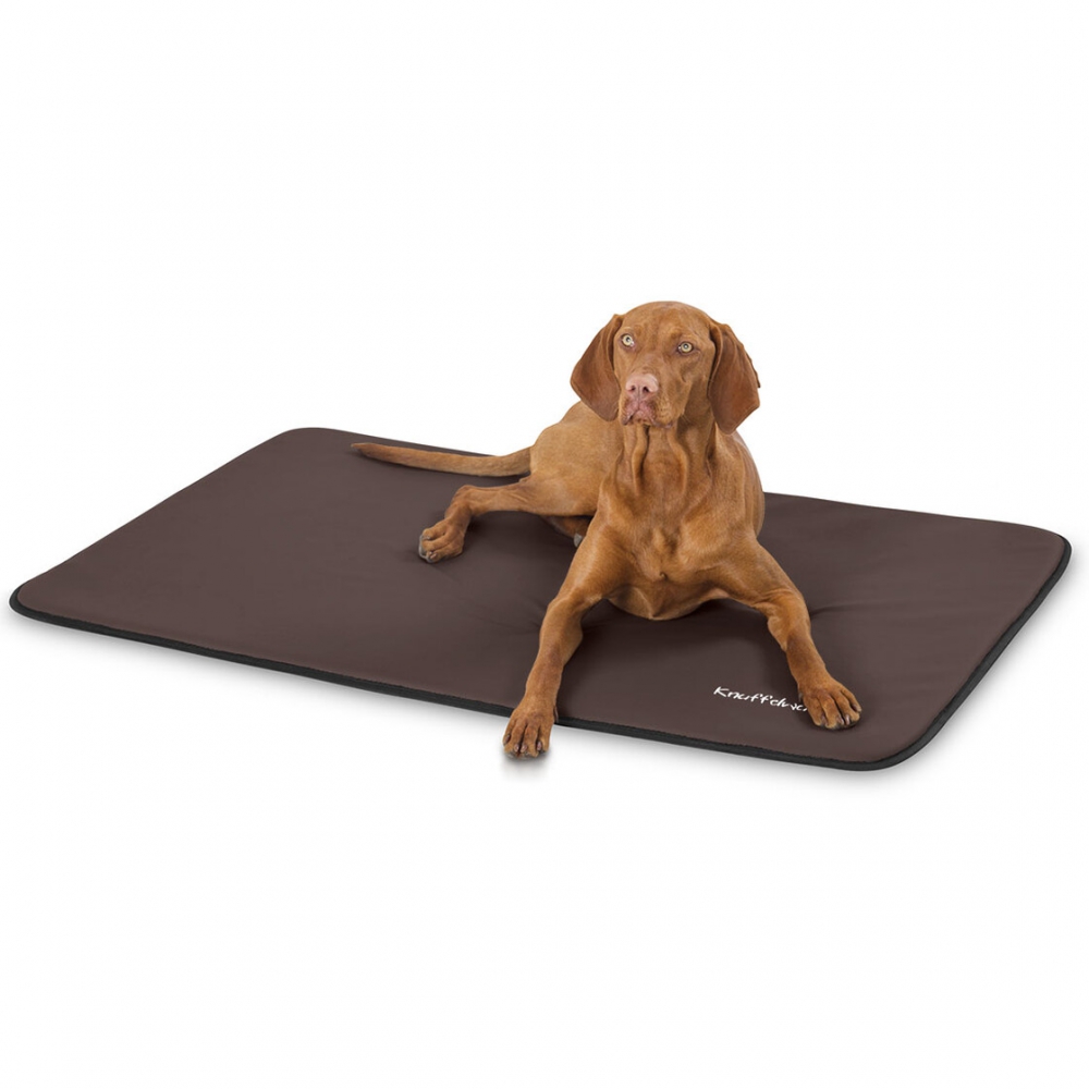 Bild 1 von Knuffelwuff Kunstleder Hundematte Cheyenne  / (Größe) 105 x 73 cm / (Farbe) Braun