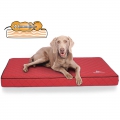 Bild 6 von Knuffelwuff orthopädische Hundematte Juna  / (Größe) 110 x 66 cm / (Farbe) Rot