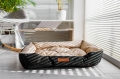 Bild 10 von Animood gestepptes Hundebett Milo  / (Farbe) Schwarz