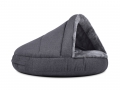 Bild 1 von mypado Shell Fake Fur Hundehöhle  / (Größe) Druchmesser 120 cm / (Farbe) Anthrazitmausgrau / (Füllung) Standard: laut Beschreibung