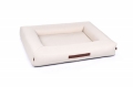 Bild 4 von Hundebett Montreal mit Kunstlederbezug  / (Größe) 130 x 110 cm / (Farbe) Braun / (Füllung) Orthopädisch: viscoelastischer Schaumstoff