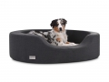 Bild 5 von mypado Prado Structure Hundesofa  / (Größe) 105 x 85 cm / (Farbe) Anthrazitgrau / (Füllung) Standard: Kaltschaumstoff
