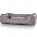 Knuffelwuff Hundebett Milan  / (Größe) 105 x 75 cm / (Farbe) Grau