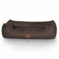 Knuffelwuff Hundebett Dreamline  / (Größe)  105 x 75 x 25 cm / (Farbe) Braun