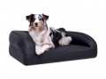 Hundebett Flo Select+ Kunstleder gesteppt