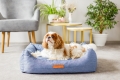 Bild 6 von Animood Hundebett Alex -  Oxford – Jeans  / (Größe) L - 76 x 64 x 20 / (Farbe) Blau