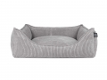 Bild 2 von Hundebett Dreamer Cordline  / (Größe) 110 x 90 cm / (Farbe) Silber / (Füllung) Orthopädisch: viscoelastischer Schaumstoff