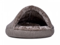 Bild 4 von mypado Shell Fake Fur Hundehöhle  / (Größe) Druchmesser 120 cm / (Farbe) Anthrazitmausgrau / (Füllung) Standard: laut Beschreibung