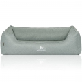 Knuffelwuff Orthopädisches Hundebett Luisa Sunshine-Edition  / (Größe) 85 x 63 x 23cm / (Farbe) Petrol-Grün