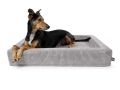 Bild 6 von mypado Hundebett Harko Cord  / (Größe) 100 x 80 cm / (Farbe) Grau / (Füllung) Orthopädisch: viscoelastischer Schaumstoff