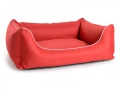 Bild 1 von Hundebett Arpad Nylongewebe  / (Größe) 110 x 90 cm / (Farbe) Rot / (Füllung) Standard: laut Beschreibung