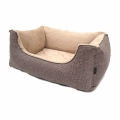 Bild 1 von Lebon Hundebett Louis PLUS  / (Größe) 120 x 90 cm / (Farbe) Braun
