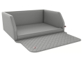 Bild 3 von Autohundebett TRAVELMAT® Plus  / (Größe) 90 x 50 cm / (Farbe) Schwarz / (Füllung) Standard: laut Beschreibung