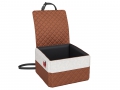 Bild 8 von Autohundebett Travelmat® ONE Vordersitz (Standardmaß)  / (Größe) 45 x 45 cm / (Farbe) Browncopper / (Füllung) Orthopädisch: viscoelastischer Schaumstoff