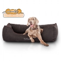 Bild 3 von Knuffelwuff orthopädisches Hundebett Amelie  / (Größe) 155 x 105 cm / (Farbe) Grau