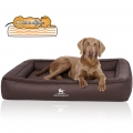 Bild 2 von Knuffelwuff Orthopädisches Hundebett Hampstead  / (Größe) 155 x 125 cm / (Farbe) Braun