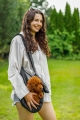 Bild 10 von Tragetasche für Hunde Daisy  / (Farbe) Grau