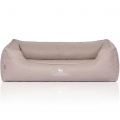 Bild 2 von Knuffelwuff Orthopädisches Hundebett Luisa Sunshine-Edition  / (Größe) 85 x 63 x 23cm / (Farbe) Rosa