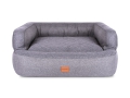 Bild 2 von mypado Neo Soft Hundebett  / (Größe) 110 x 90 cm / (Farbe) Silber / (Füllung) Orthopädisch: viscoelastische Schaustofflocken