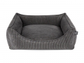 Bild 4 von Hundebett Dreamer Cordline  / (Größe) 110 x 90 cm / (Farbe) Silber / (Füllung) Orthopädisch: viscoelastischer Schaumstoff