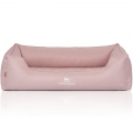 Bild 1 von Knuffelwuff Orthopädisches Hundebett Luisa Sunshine-Edition  / (Größe) 105 x 75 x 25cm / (Farbe) Rosa